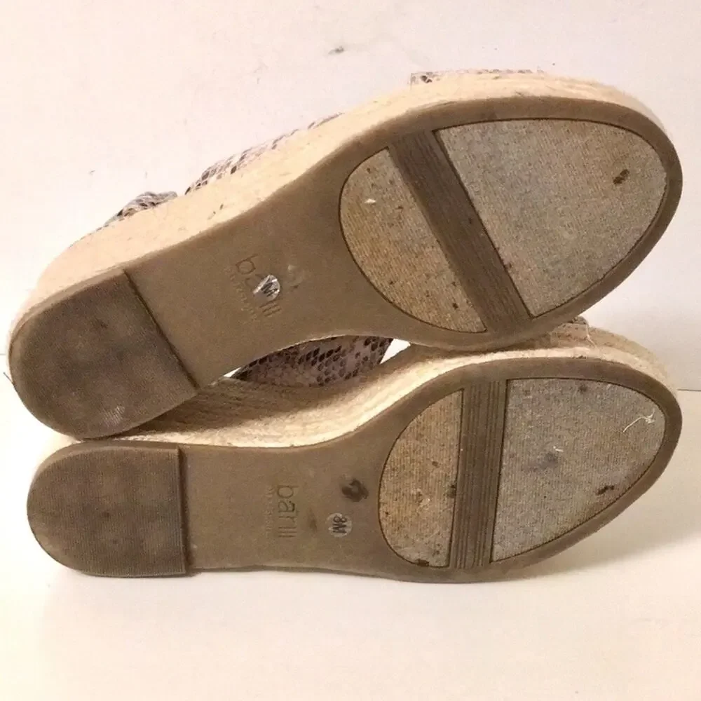 Bar||| BIANKA platform wedges espadrilles sz 8 EUC